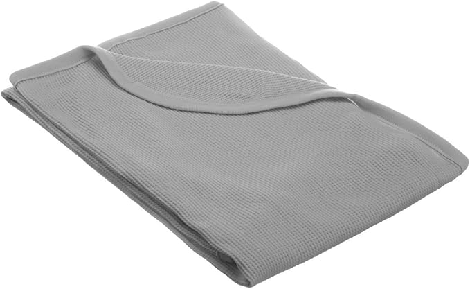TL Care 100% Cotton Thermal Waffle Swaddle Blanket, Breathable & Stretchy by TL+Care