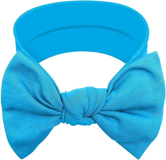 Baby Girl Headbands-Infant, Toddler Cotton Handmade Hairbands by BGBabygiz