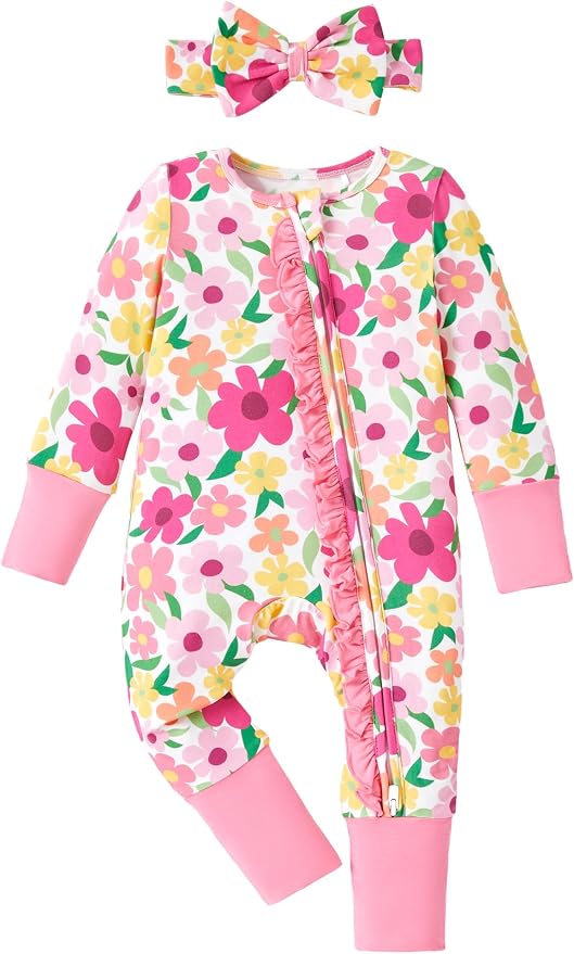 PATPAT Bamboo Viscose Baby Footie by PATPAT