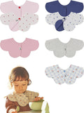 Konny Baby Bib 3/5/7-Pack Set, 360 ​​° Rotate, Soft and Absorbent Drooling by Konny