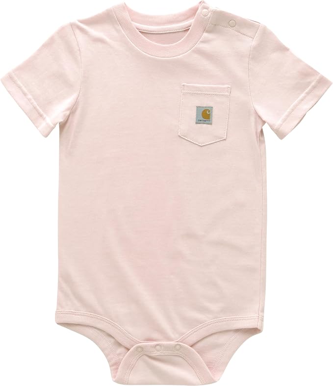 Carhartt Unisex Baby, Short-sleeve Bodysuit Pocket T-shirt | Cotton Jersey | by Carhartt