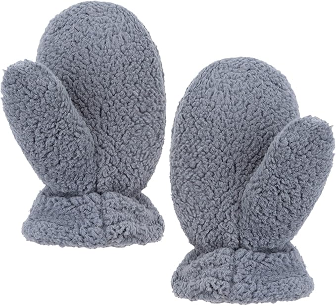 Zsedrut Baby Boys Winter Glove Warm Toddler Infant Girls Mittens Fleece Lined - Image 2