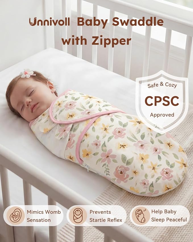 Unnivoll Baby Swaddles for Newborns - Image 2