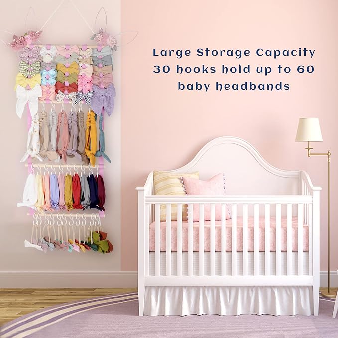 POVETIRE Headband Holder Hair Bows Organizer - Image 6
