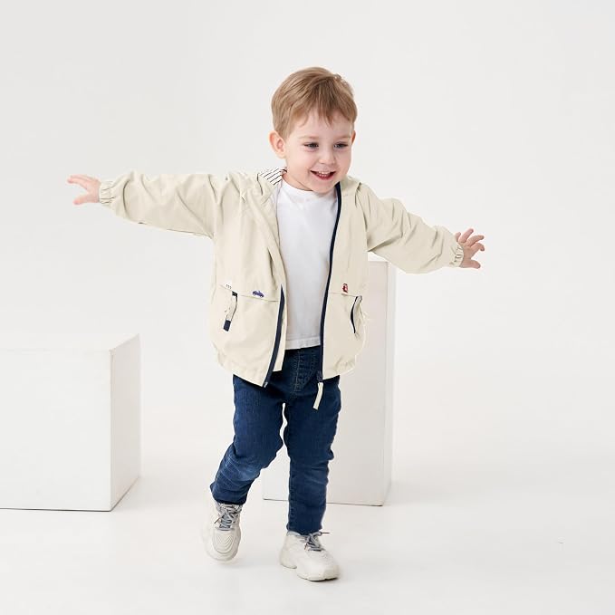 Volunboy Toddler Boys Spring Windbreaker Lightweight Jacket | baby boy - Image 2