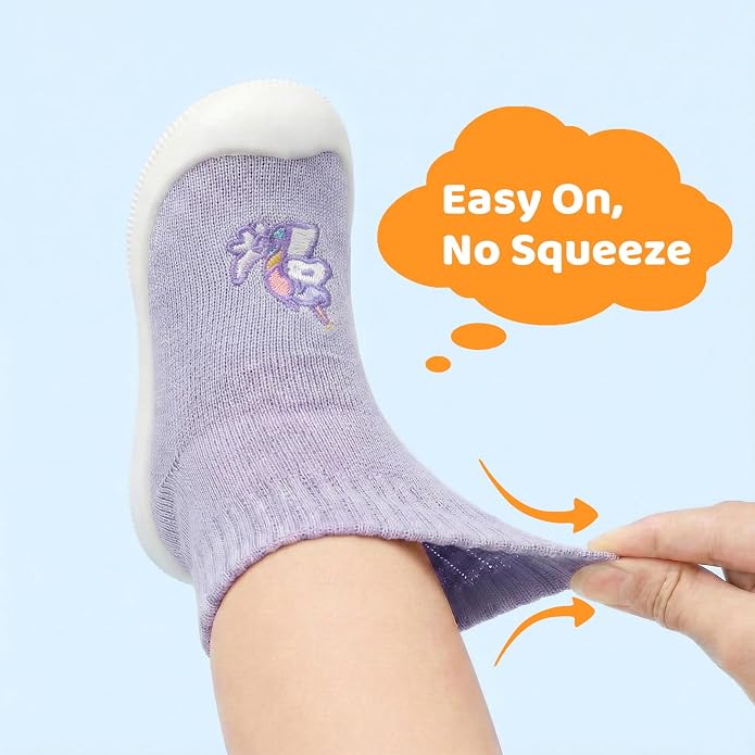 STQ Baby/Toddler Sock Walking Shoes Infant Slippers - Image 8