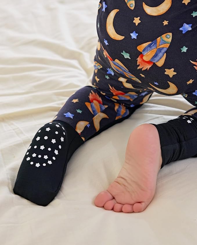 babee Reshinee Bamboo Viscose Baby Footie Pajama, Zipper Sleeper Boys Girls | - Image 4