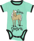 Lazy One Cute Unisex Baby Bodysuit, Cute Animal Designs, 6-18 Months
