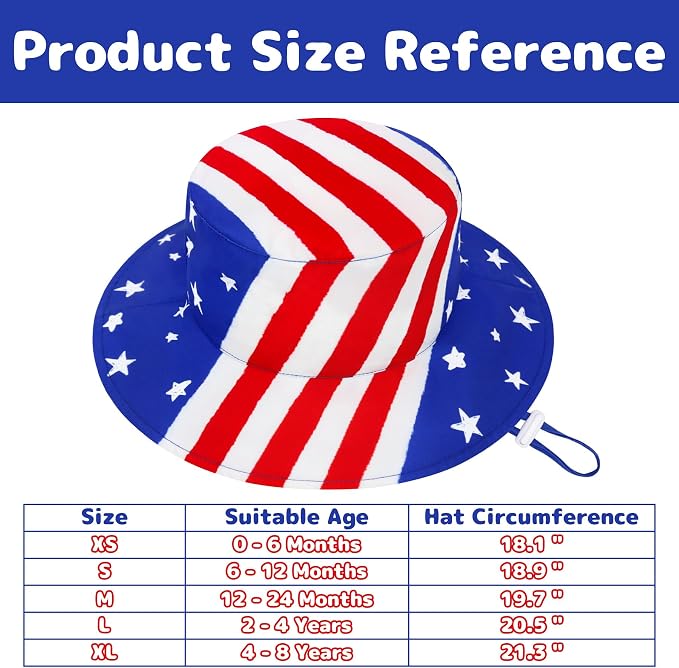 Baby Sun Hat Baby Boy Hats Toddler Hat UPF 50+ Bucket Hat - Image 6