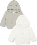 Amazon Essentials Unisex Babies' Long Sleeve Hooded Sweater by AmazonEssentials