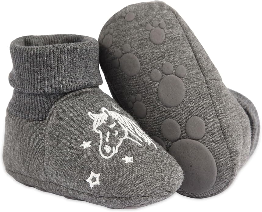 Newborn Infant Baby Cotton Booties Non-Slip Sole - Image 4