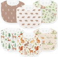 Baby Bibs for Baby Boys Girls 6-Pack by Unknown