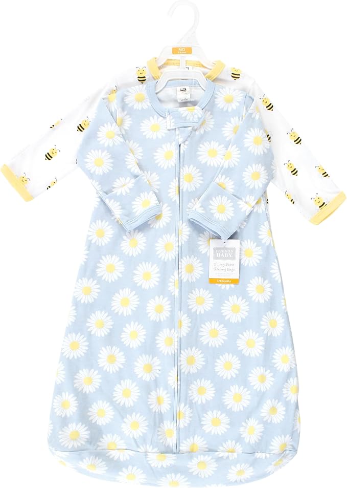 Hudson Baby Unisex Baby Cotton Long-Sleeve Wearable Sleeping Bag - Image 2