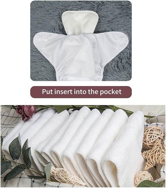 ALVABABY Halloween Baby Cloth Diapers One Size Adjustable Washable Reusable for Baby Girls and Boys 1 Pack with 2 Inserts AMD134-2TA