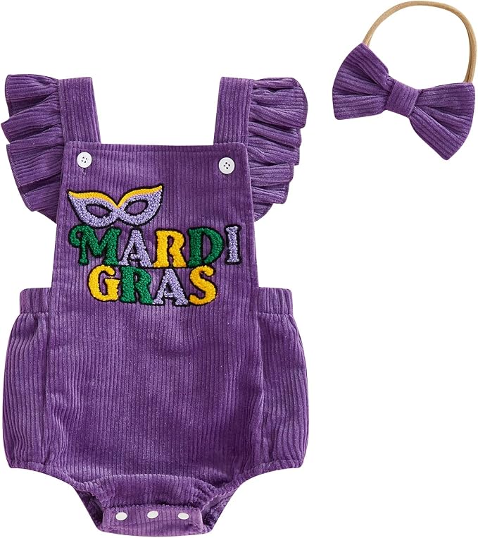 YINGISFITM My First Halloween Baby Girl Outfit Newborn Pumpkin Bubble Romper by YINGISFITM