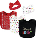 Hudson Baby Unisex Baby Cotton Bib and Headband Set by HudsonBaby