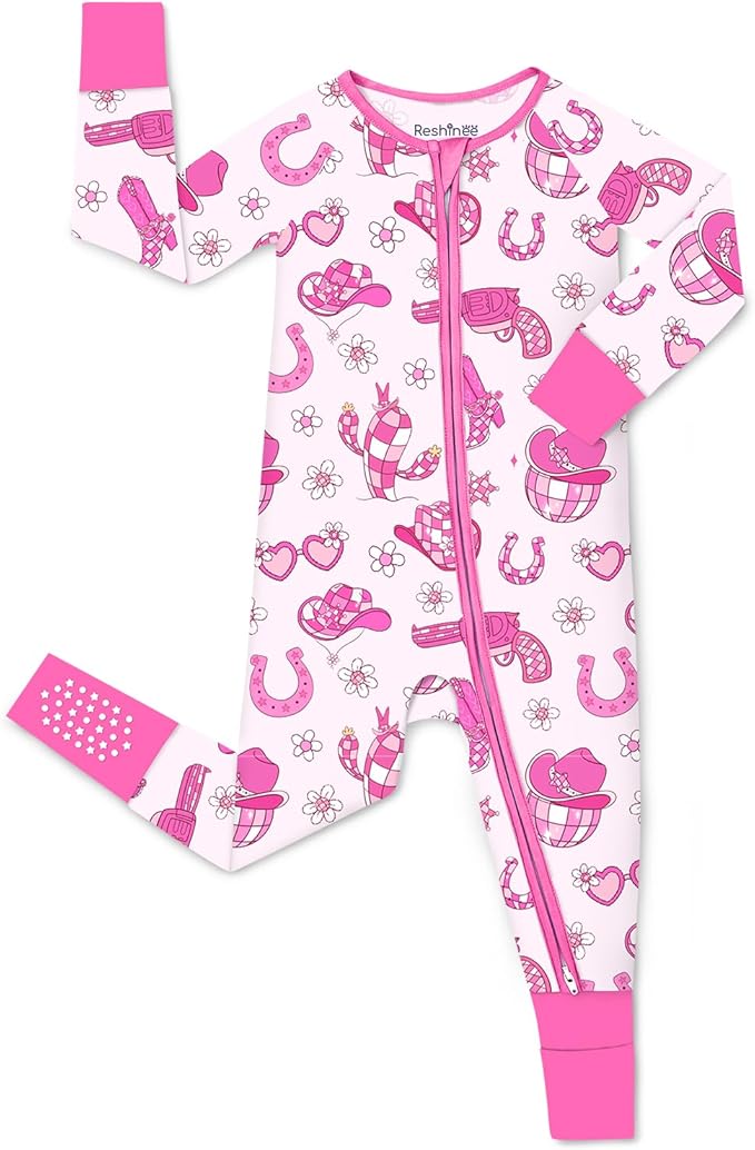 babee Reshinee Viscose Derived from Bamboo Baby Footie Pajamas Convertible by babeeReshinee