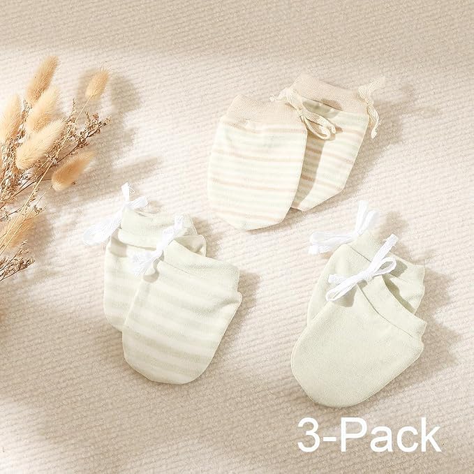MOMSMENU Newborn Mittens No Scratch baby mitts - Image 7