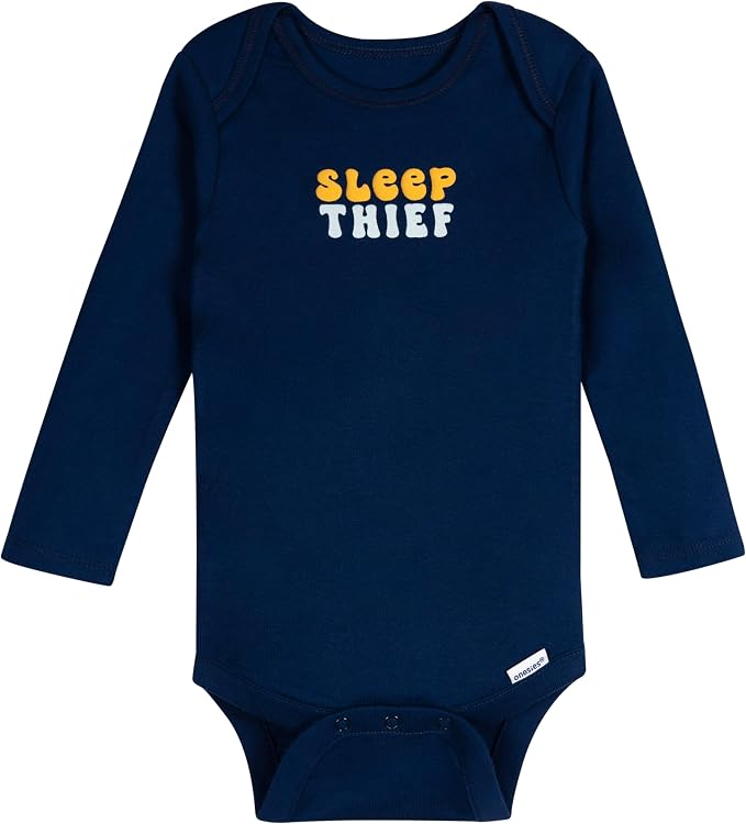 Onesies Brand Baby Boys & Girls 6-Pack Long Sleeve Bodysuits - Image 4