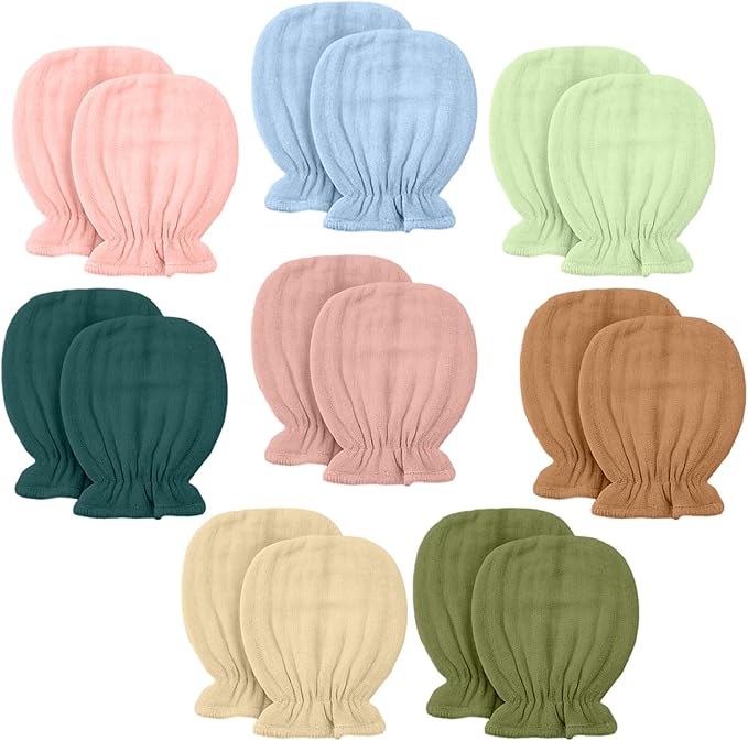 Baby Mittens Newborn No Scratch 0-6 Months by Jeere