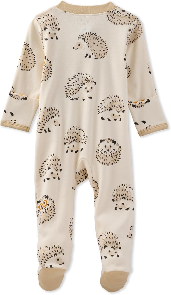 Butterblu Scout Sleep & Play 100% Organic Cotton Footed Zip Front PJs | GOTS - Image 3