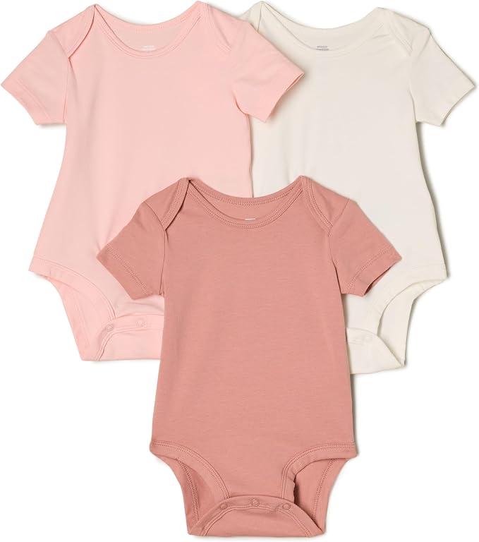 Amazon Essentials x Sofia Grainge Unisex Babies' Short Sleeve Crewneck Bodysuit by AmazonEssentials