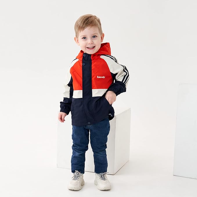 Volunboy Toddler Boys Spring Windbreaker Lightweight Jacket | baby boy - Image 2