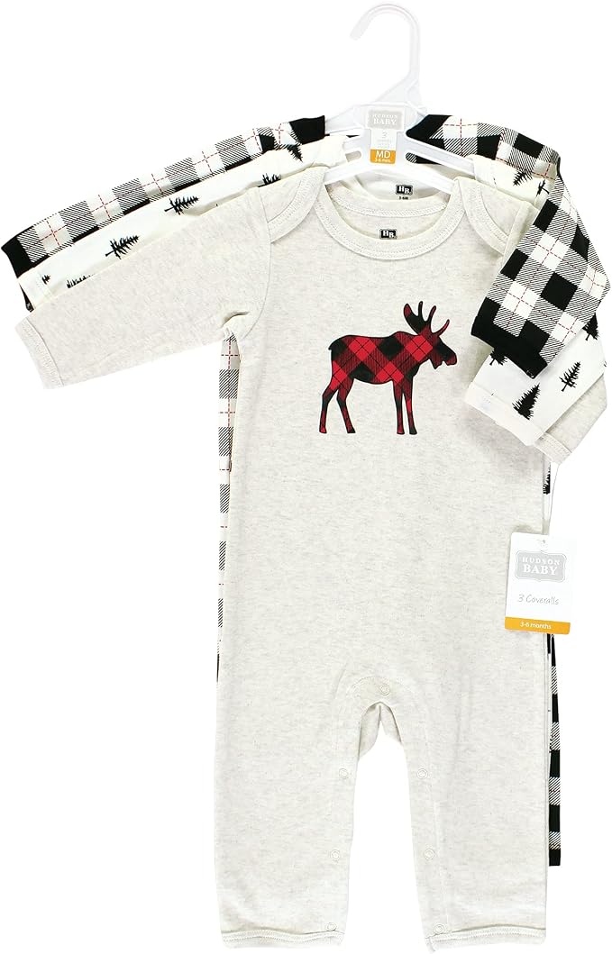 Hudson Baby unisex-child Cotton Coveralls - Image 2