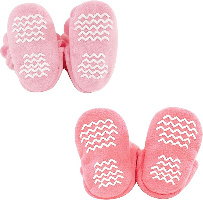 Hudson Baby Unisex-Baby Cozy Fleece BootiesSlipper Sock - Image 3