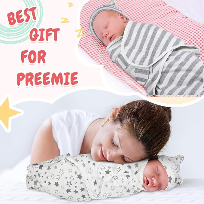 Buryeah 4 Pack Swaddle Blanket Wrap - Image 6