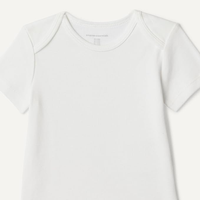 Amazon Essentials Unisex Babies' Short-Sleeve Bodysuits - Image 4