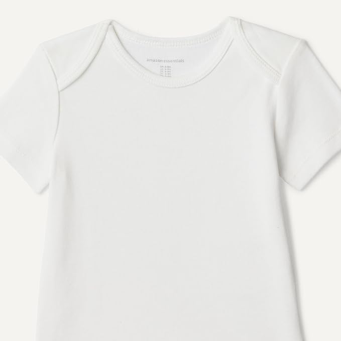 Amazon Essentials Unisex Babies' Short-Sleeve Bodysuits - Image 4