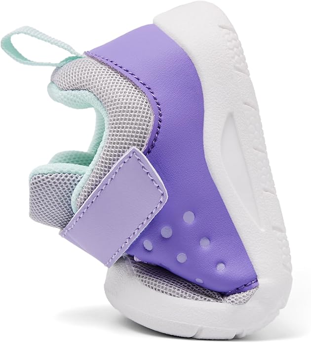 MORENDL Toddler Baby Shoes 0-4 Years Boy Girl Lightweight Breathable Non-Slip Sports Sneakers Running Walking Tennis Barefoot Shoes