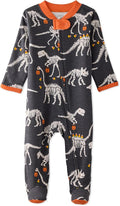 Butterblu Scout Sleep & Play 100% Organic Cotton Footed Zip Front PJs | GOTS by Butterblu