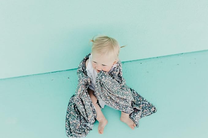 Copper Pearl Swaddle Blankets for Newborns | Soft Stretchy Receiving Blankets - Image 9
