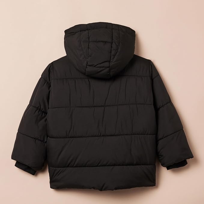 Amazon Essentials Babies, and Boys' Heavyweight Hooded Puffer Jacket - Image 3