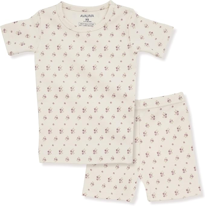 AVAUMA Baby Boys Girls Pajama Set 6M-7T Kids Cute Toddler Snug fit Pattern by AVAUMA