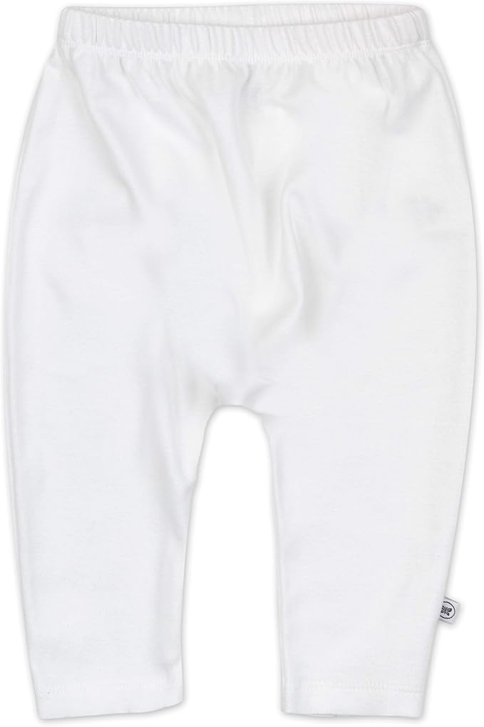 HonestBaby Unisex-Baby Multipack Harem Pants Roomy Fit Pull on Bottoms 100% - Image 3