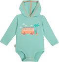 UV SKINZ Baby Boys' Hooded Sunzie UPF 50+ by UVSKINZ