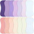 Muslin Burp Cloths 19" x 9", Baby Burping Clothes, Large Extra Soft Absorbent by Benoxine