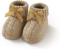 Baby Booties Newborn 100% Cotton Cozy Knit First Shoes | Soft Cute Shower Gift by DovFanny