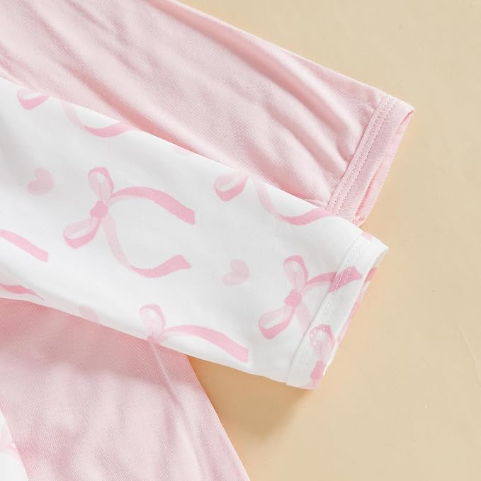 2-Pack Baby Sleeper knotted Gown Boy Girl Nightgown - Image 4