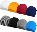 DRESHOW BQUBO 8 Pack Baby Newborn Hats Infant Toddler Kid Hats Soft Nursery by DRESHOW