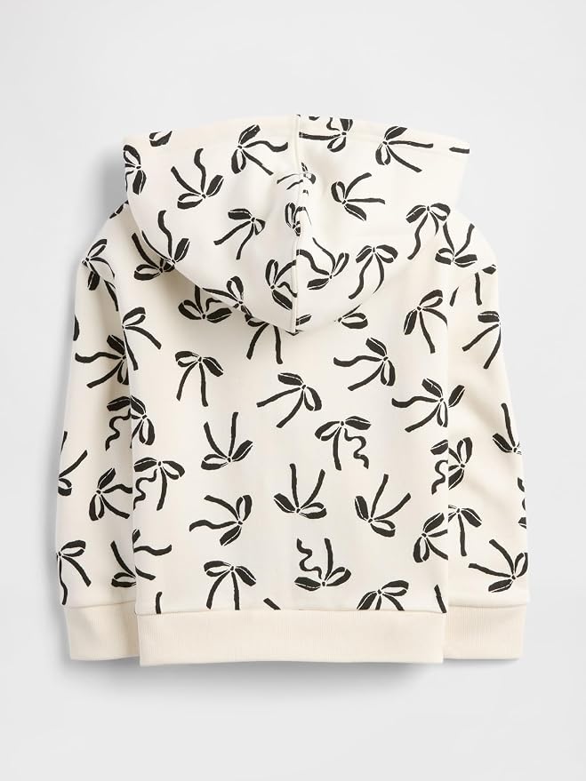 GAP Baby Girls' Logo Hoodie Hooded Full Zip Sweatshirt - Image 2