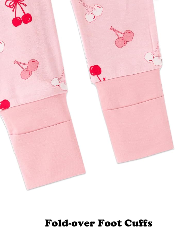 Baby Viscose of Bamboo Convertible Footie Pajamas - Image 6