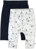 HonestBaby Unisex-Baby Multipack Harem Pants Roomy Fit Pull on Bottoms 100% by HonestBaby