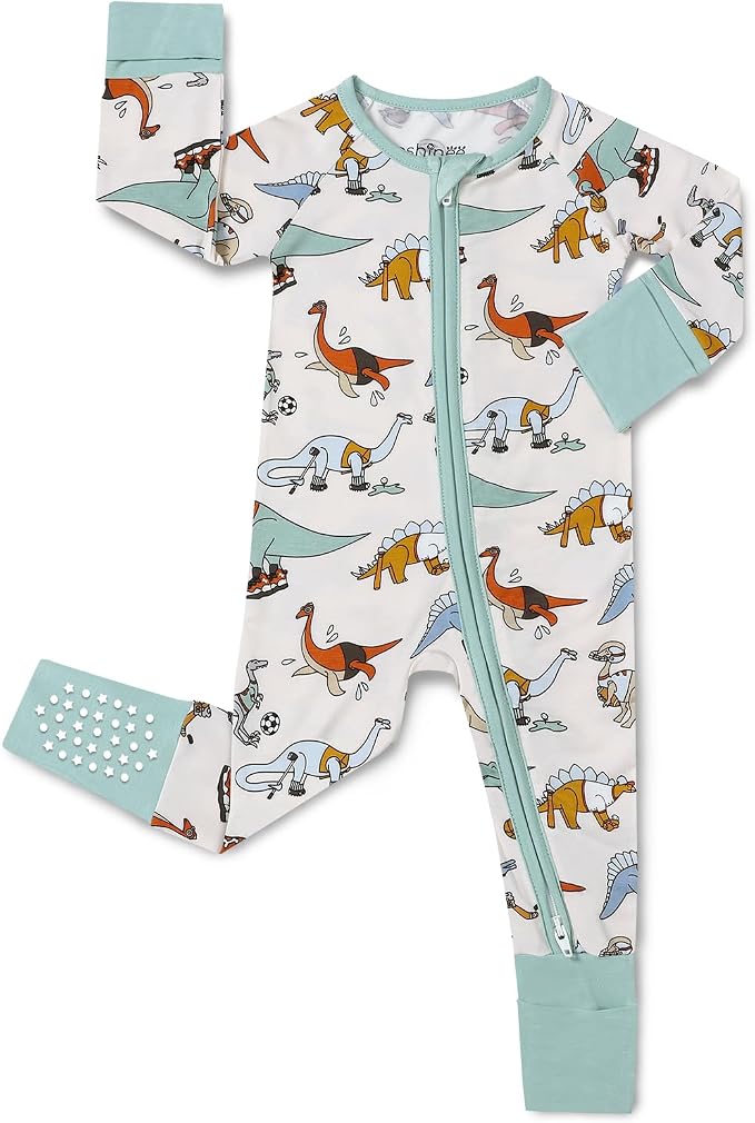 babee Reshinee Bamboo Viscose Baby Footie Pajama, Zipper Sleeper Boys Girls by babeeReshinee