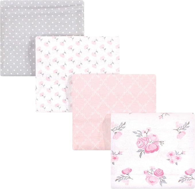 Hudson Baby Unisex Baby Cotton Flannel Receiving Blankets, One Size by HudsonBaby