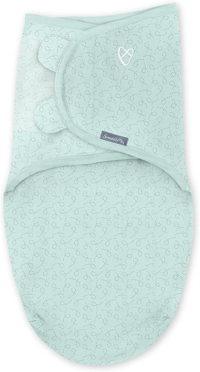 SwaddleMe by Ingenuity Easy Change Baby Swaddle in Size Small/Medium, 0-3 Months - Image 12
