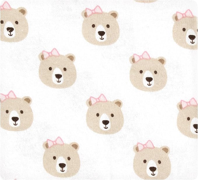 Luvable Friends Little Treasure Flannel Receiving Blankets 4pk - Image 2